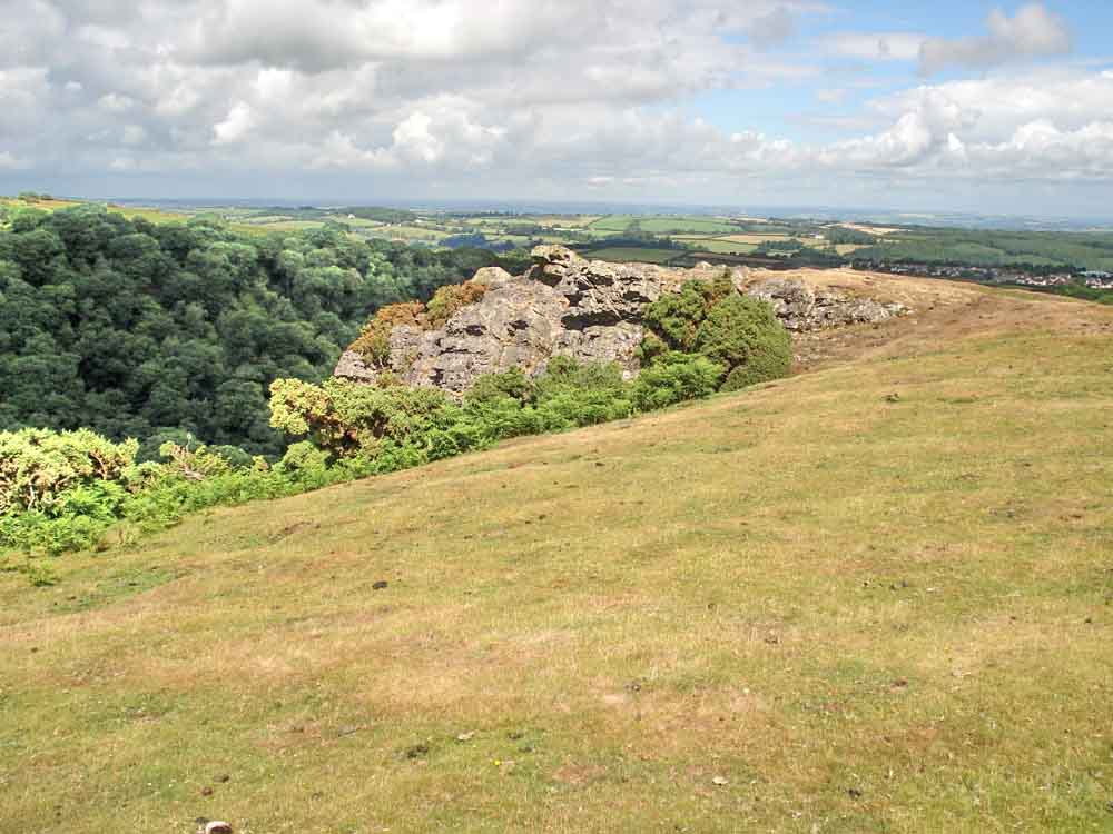 This impressive tor sits atop the cleave