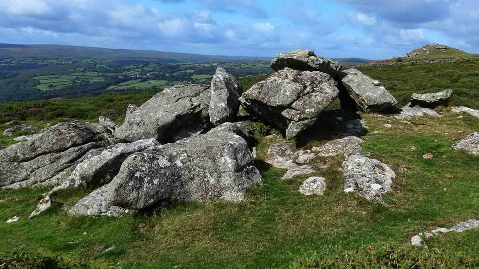 At Welstor, looking back at Buckland Beacon