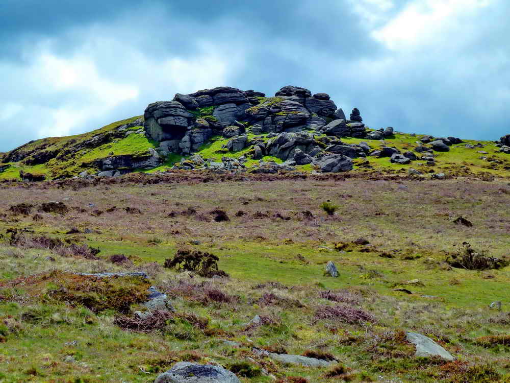 A view of Saddle Tor