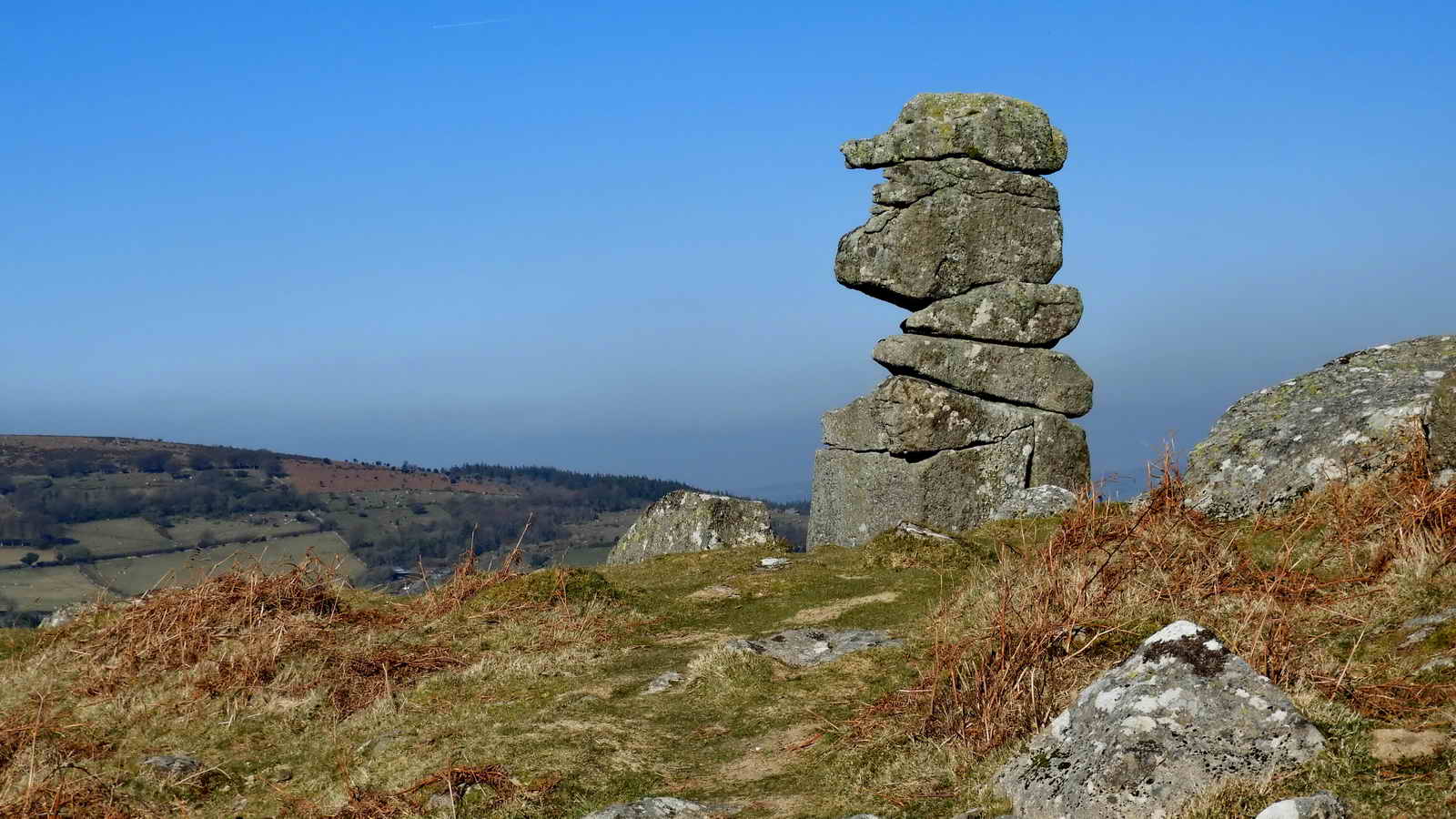 Bowerman’s Nose is the official logo of Dartmoor Preservation Association (founded 1883), first appearing on the October 1966 newsletter