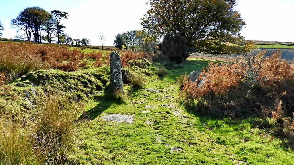 Entering the farm’s enclosures from the North