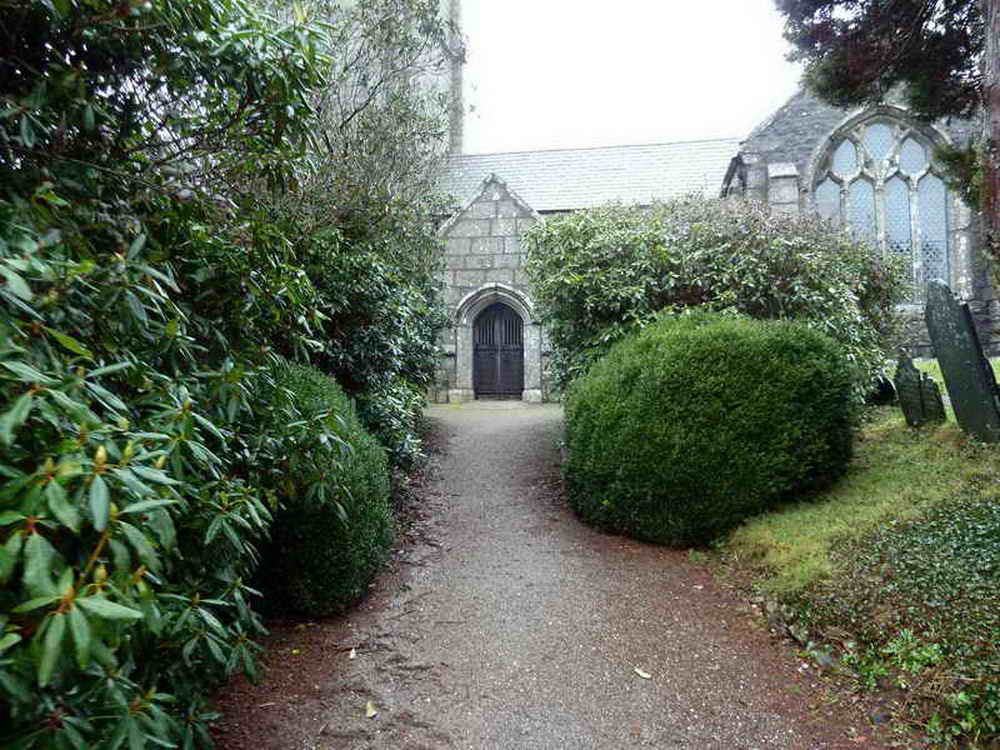 Approaching the transept of the church