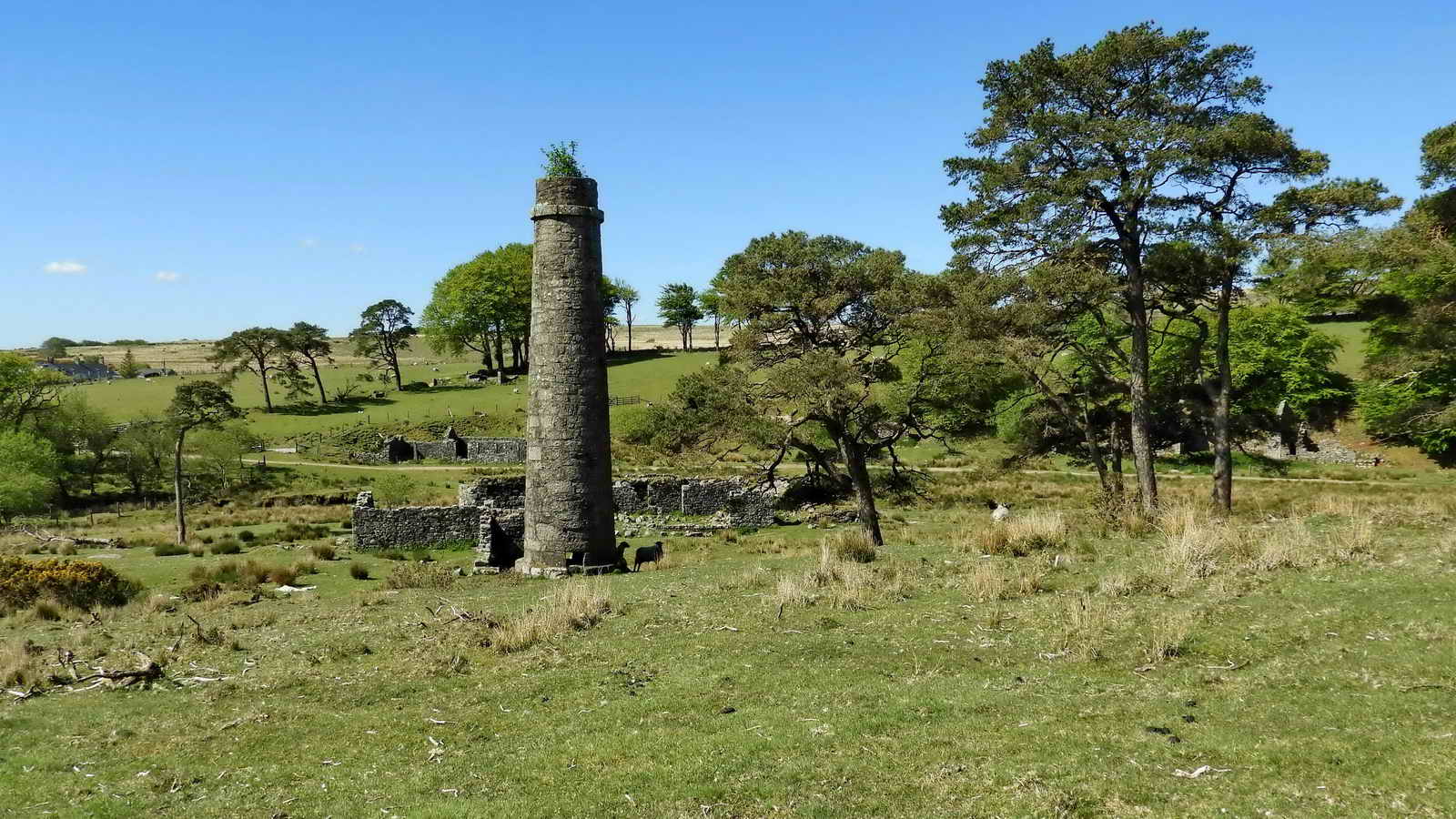 17 (18) South chimney / Cylinder House  / Charcoal / Saltpetre Works: group of buildings including a possible cylinder house, for charcoal manufacture