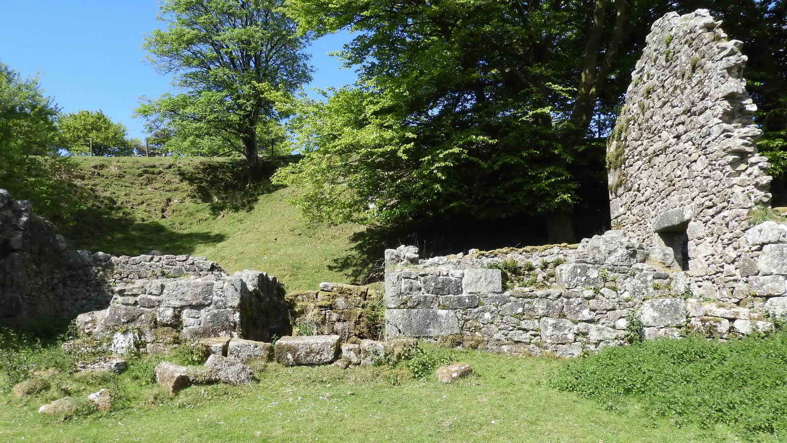 Presumed waterwheel pit (southern)