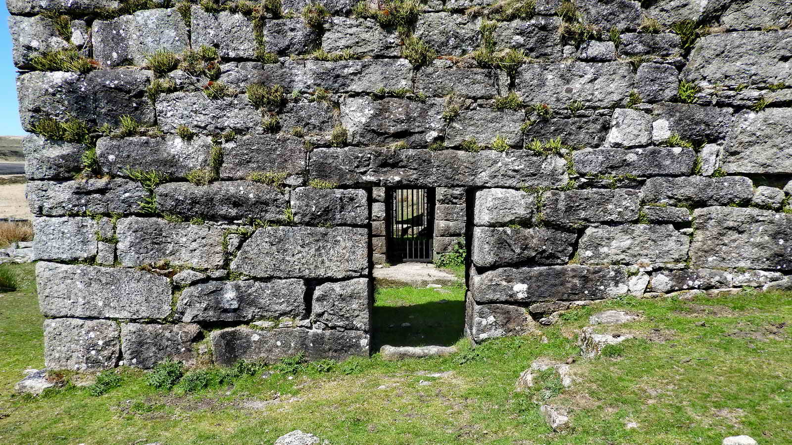 Looking through from end of the building