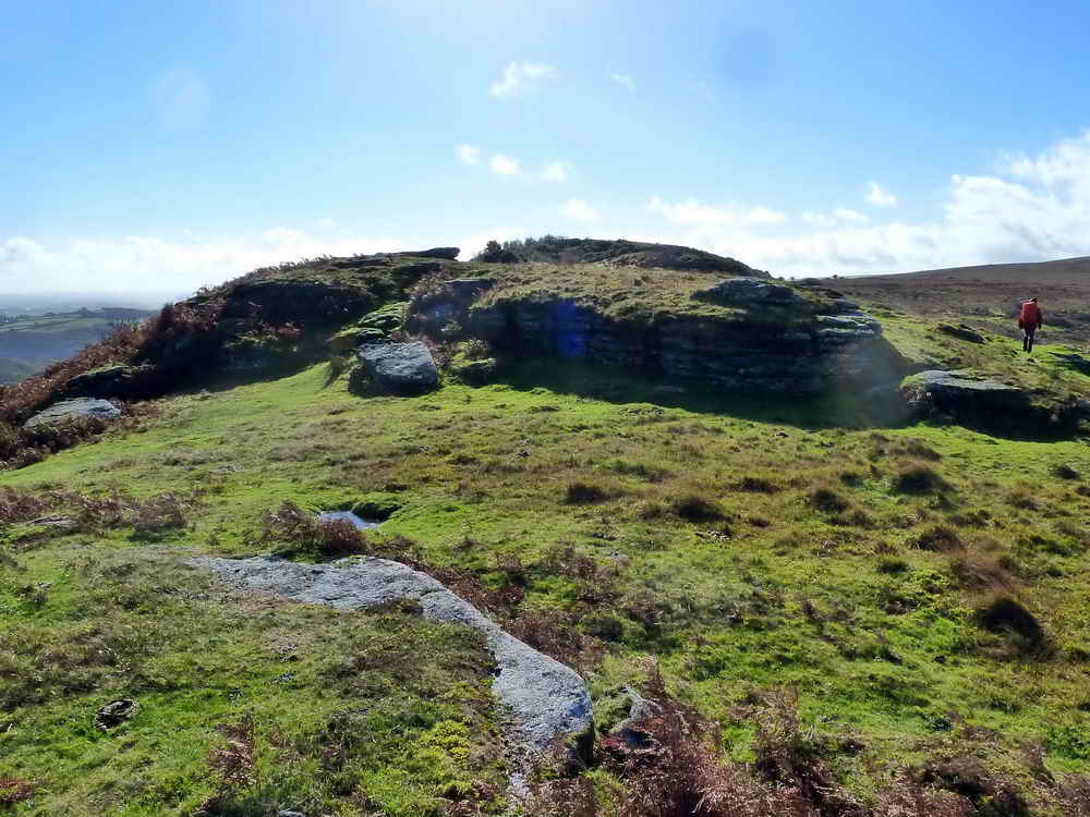 The next approached pile of Bench Tor although it was not explored on this walk