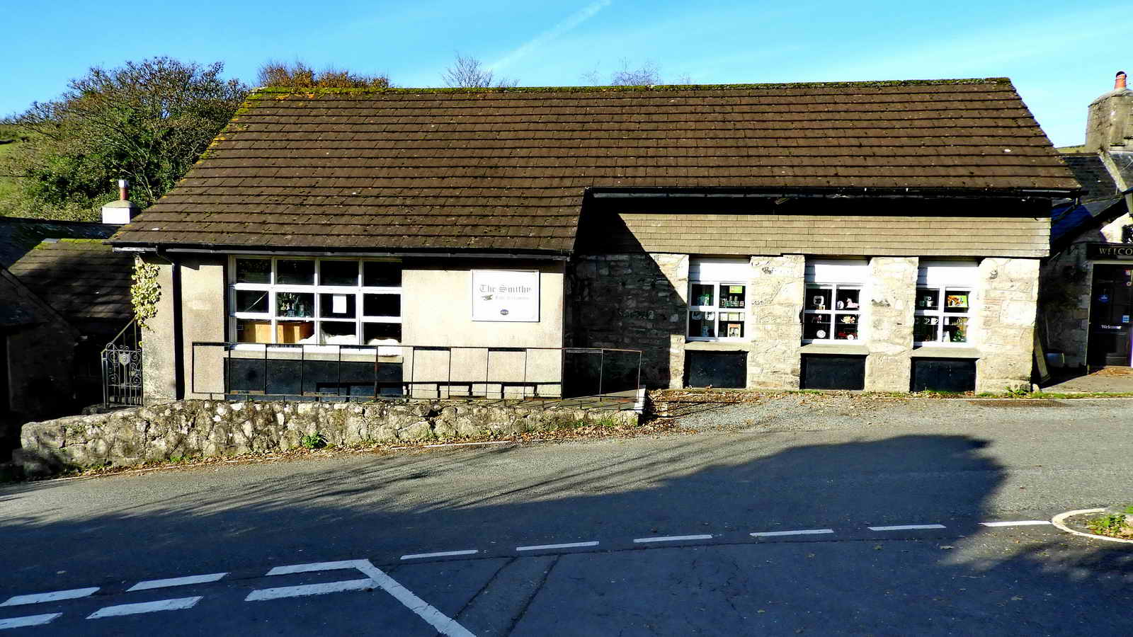 The Old Smithy, down the road from The Old Inn. Now a gift shop