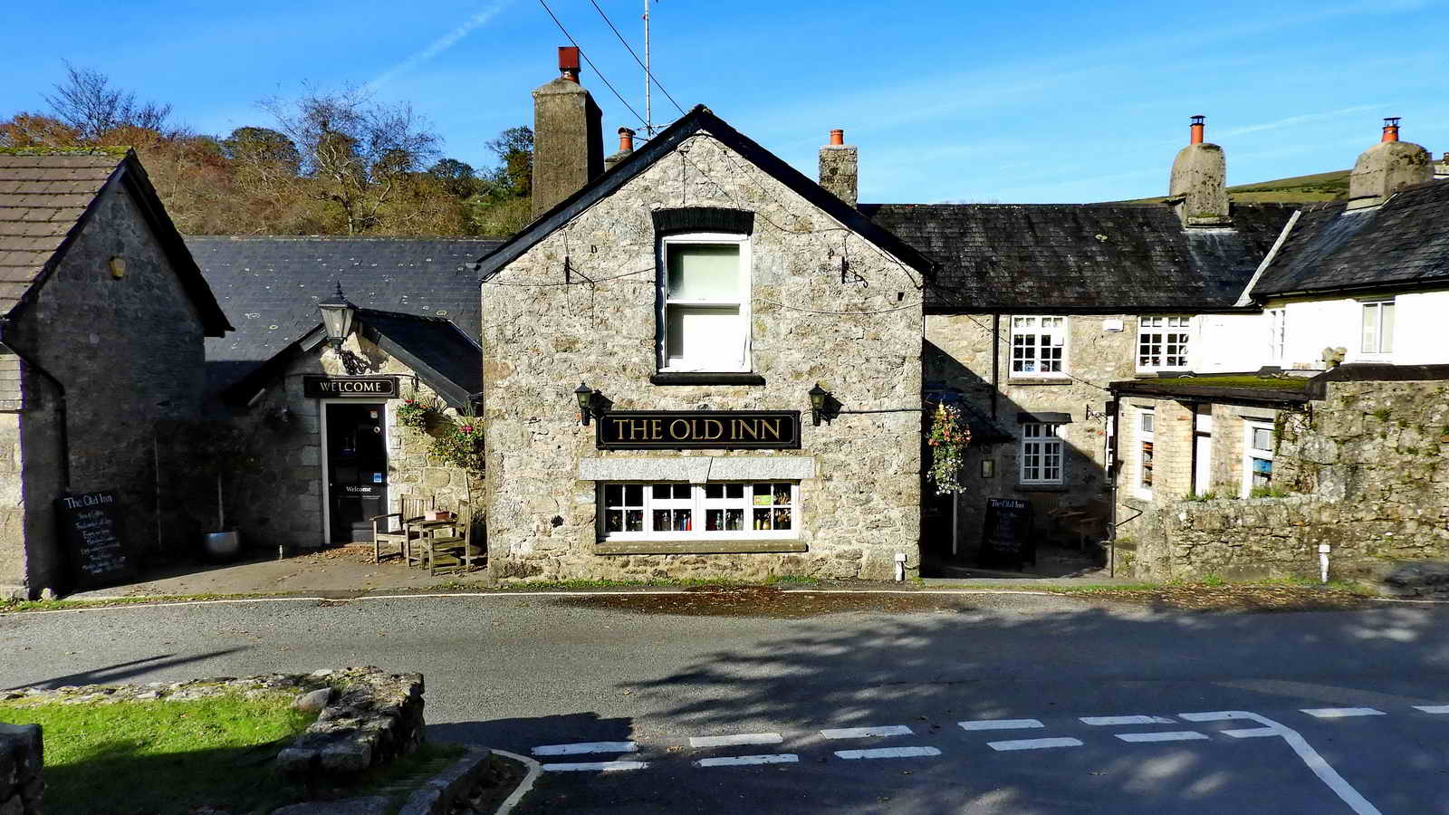 The Old Inn, facing the lych gate, was once the Priest’s House