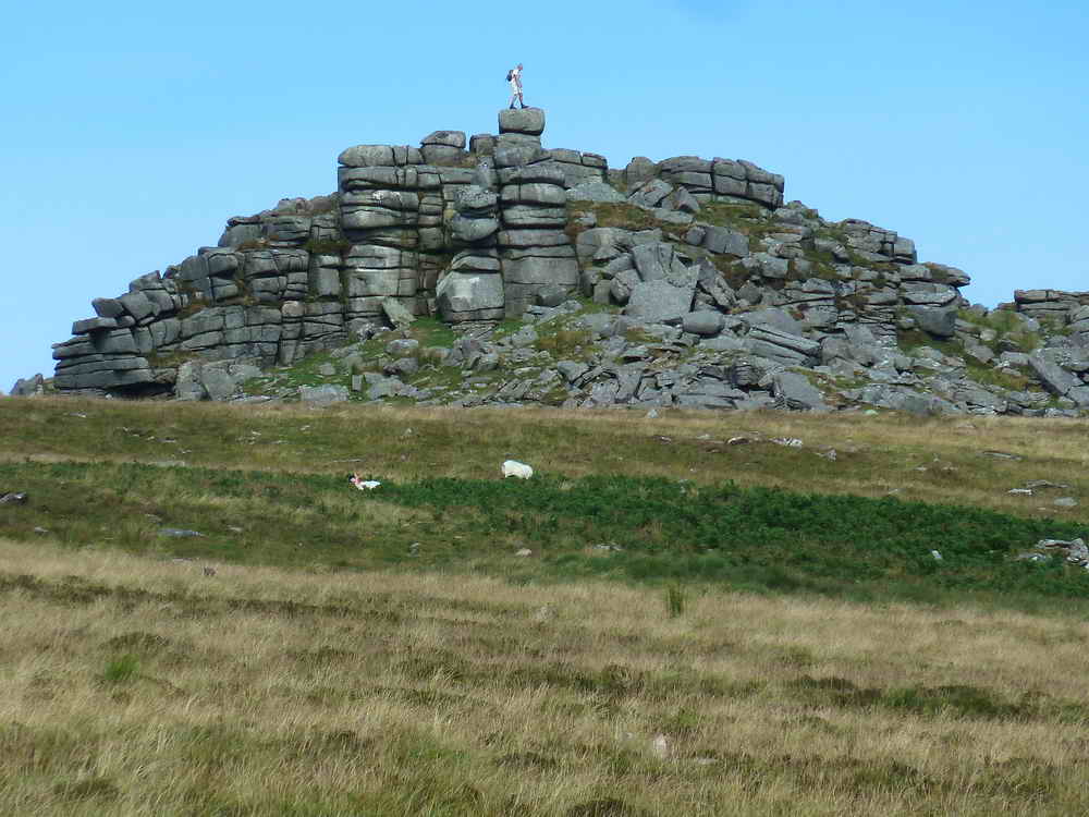 Keith atop West Mill Tor