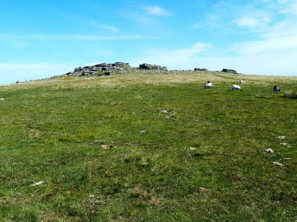 View back to Row Tor